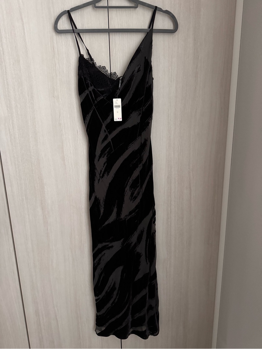 Anthropologie Black Cowl-Neck Maxi Dress - Picture 5 of 5